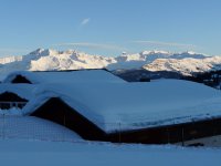 les Saisies fin de journée